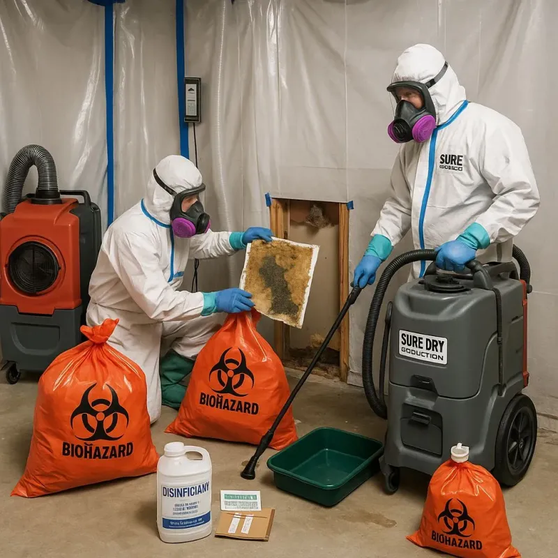 Contaminated Water Handling Protocols process in Nescopeck, PA