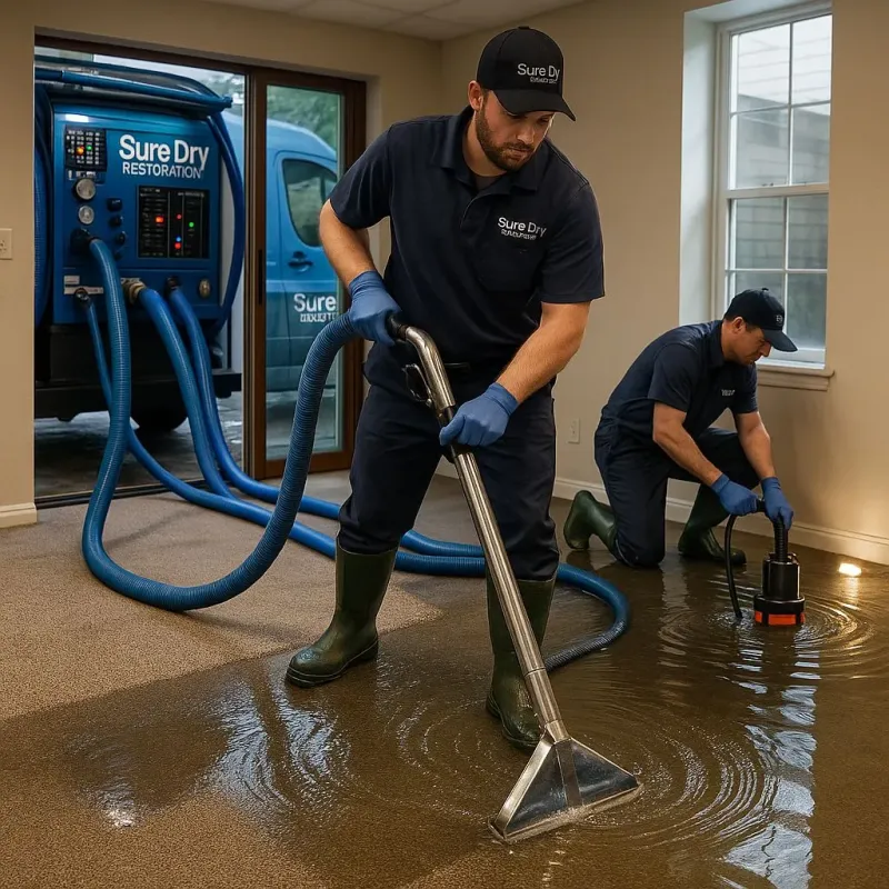 Water Extraction and Removal process in Nescopeck, PA